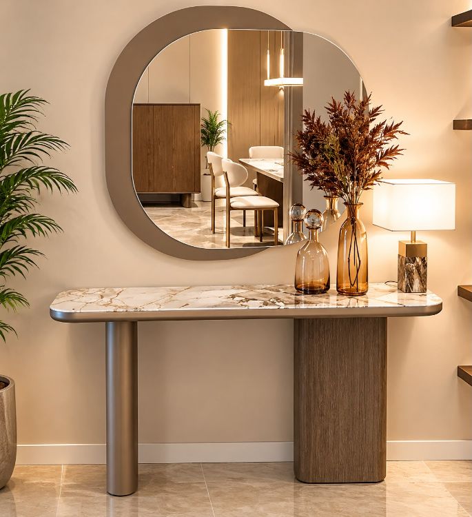Picture of Mocha Console Table